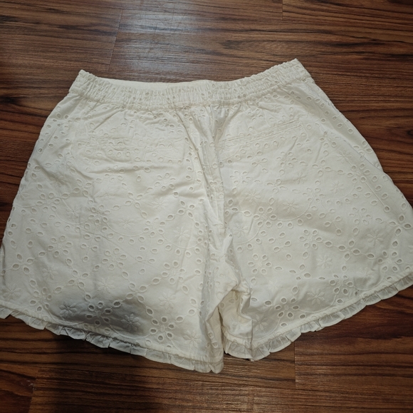 NWT Kate Spade Cotton High-Rise Eyelet Shorts - Picture 6 of 8